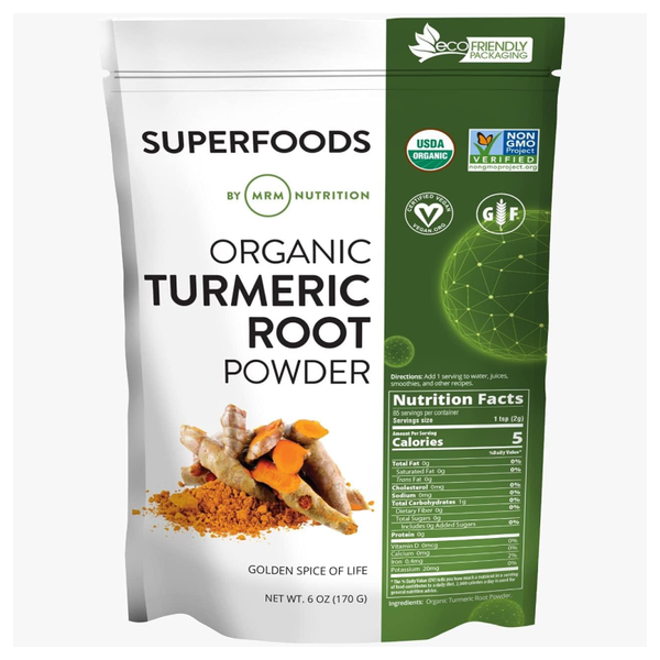 MRM Nutrition Organic Turmeric Powder