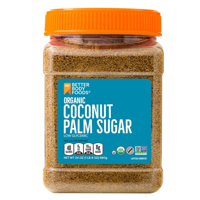 BetterBody Foods Organic Coconut Palm Sugar