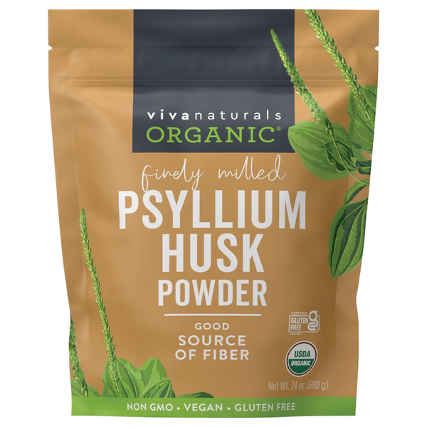 Viva Naturals Organic Psyllium Husk Powder