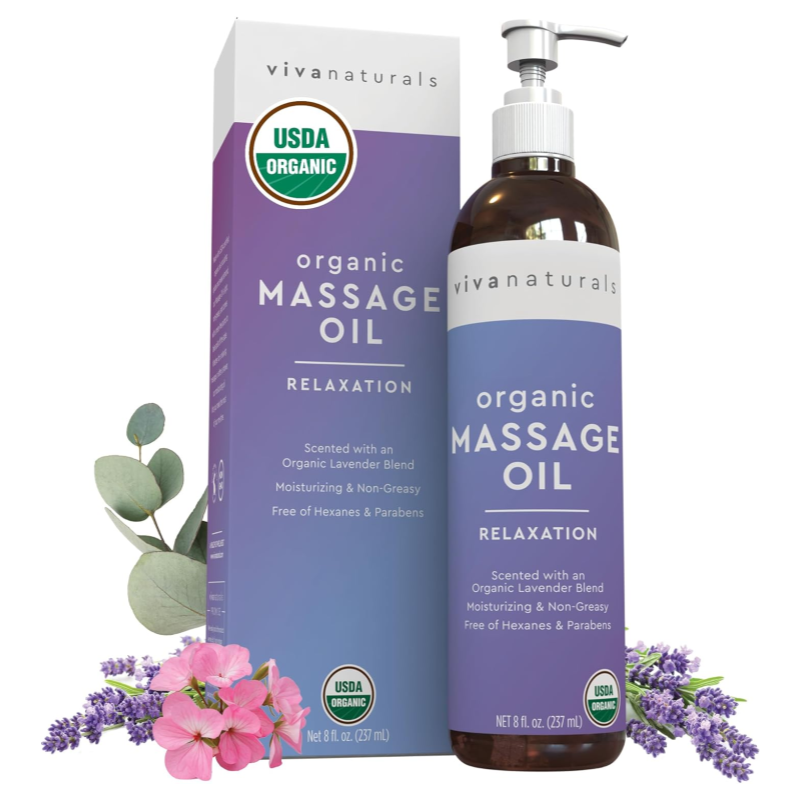 Viva Naturals Organic Massage Oil