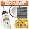 Viva Naturals Organic Fractionated Coconut Oil