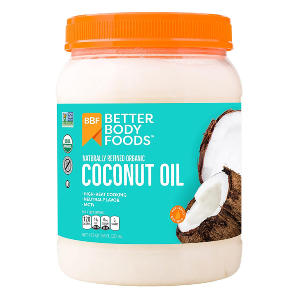 BetterBody Foods Organic, Naturally Refined Coconut Oil