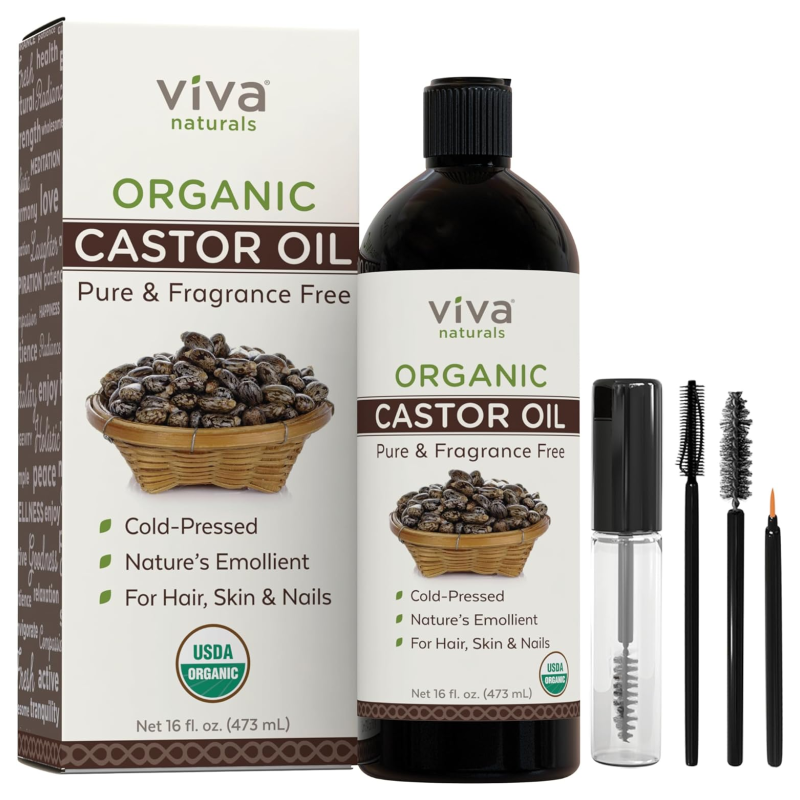 Viva Naturals Organic Castor Oil