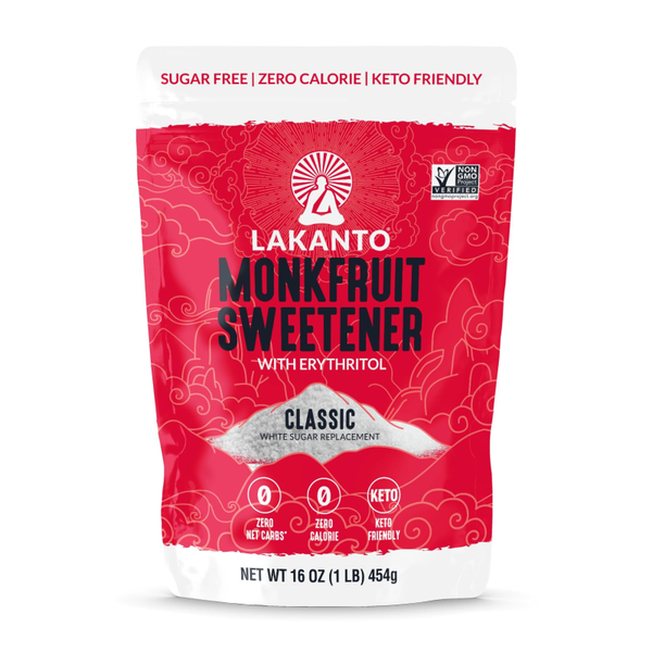 Lakanto Classic Monk Fruit Sweetener with Erythritol